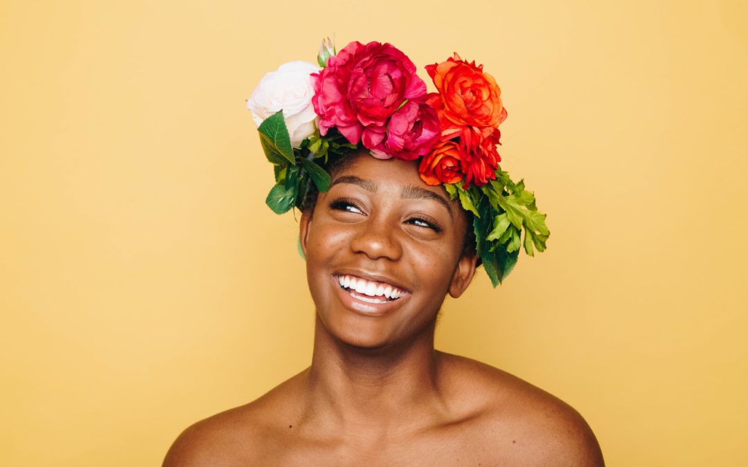 A beautiful person smiles widely after getting their teeth whitened in Naperville, IL